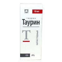 Таурин капли 4% 10мл