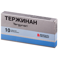 Тержинан таблетки 65000ЕД+100000ЕД+3мг+200мг 10шт