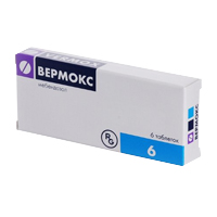 Вермокс таблетки 100мг 6шт