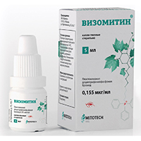 Визомитин капли 0.155мкг/мл 5мл