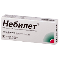Небилет таблетки 5мг 28шт