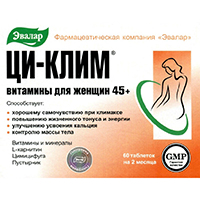 Ци-Клим витамины для женщин 45+ 60шт