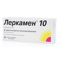 Леркамен 10 таблетки 10мг 60шт