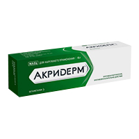 Акридерм мазь 0.05% 15г