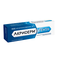 Акридерм ГЕНТА мазь 0.05% 0,1% 30г